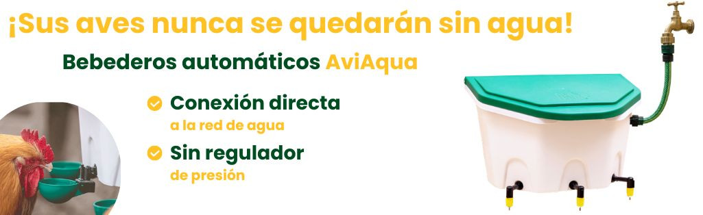 Bebederos automáticos AviAqua